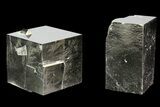 Flat: Natural, Pyrite Cubes From Spain - Pieces #92557-1
